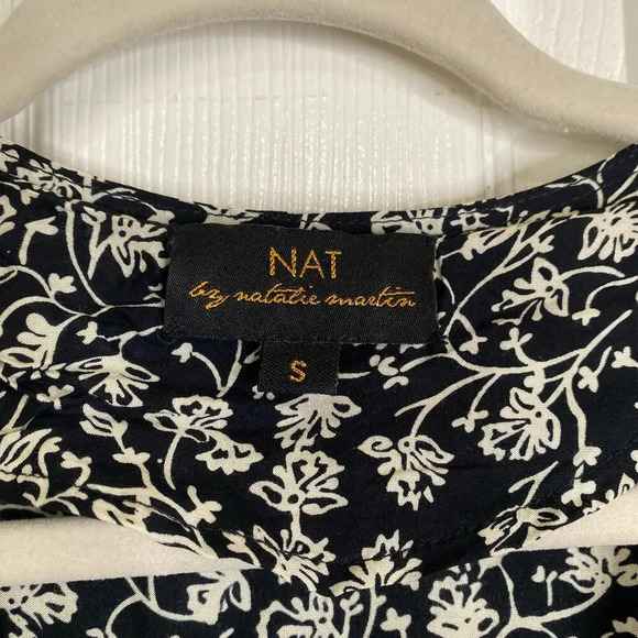 Anthropologie NAT NATALIE MARTIN Danika Wrapped Dress Size Small Long Sleeve - Picture 6 of 8